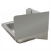 Thumbnail image #1 for Advance Tabco Bolt-On Hand Sink Side Splash for 16 x 14 Inch Bowls, 12 Inch High