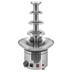 Thumbnail image #1 for Omcan 4-Tier Tabletop Chocolate Fountain, 8.8 lb. Capacity, Polished Stainless Steel