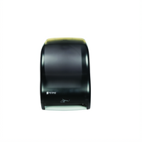 San Jamar Smart System Classic Touch-Free Electronic Roll Towel Dispenser with IQ Sensor, Black Pearl