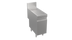 Thumbnail image #1 for Krowne Stadium Series 12-Inch Underbar Drainboard Storage Cabinet with Open Front Base
