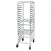 Thumbnail image #1 for Winco AWRK-20 Mobile Full-Height Aluminum Sheet Pan Rack, 20 Full-Size / 40 Half-Size Pan Capacity