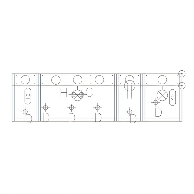 Product image #1 for Krowne KMB-MT Royal Series Condiment Dispenser Parts & Accessories