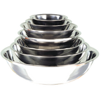 Thumbnail image #1 for Admiral Craft Equipment Corp. SBL-13D Stainless Steel Mixing Bowl, 9-1/2 Qt., 16" Dia. x 5" Deep, Mirror Finish Case of 24