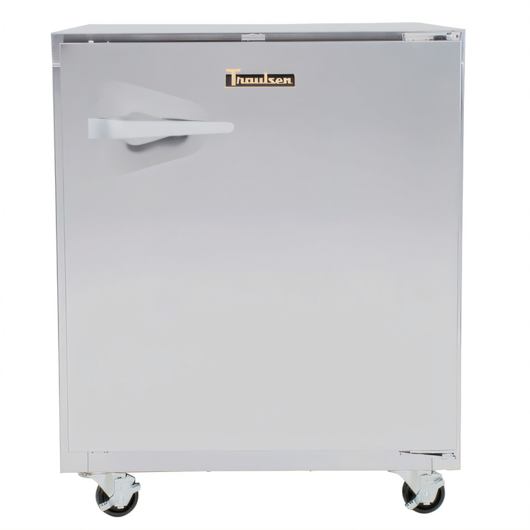 Product image #1 for Traulsen Dealer's Choice Compact Undercounter Reach-In Freezer, 27 Inch Wide, One Section, Left-Hinged Solid Door, Self-Contained