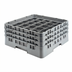 Thumbnail image #2 for Cambro Camrack® Full-Size Low-Profile 36-Compartment Glass Rack with 2 Soft Gray Extenders