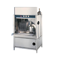 Champion PP-20 Front-Loading Stainless Steel Pot, Pan and Utensil Washer with Booster Heater