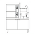 Thumbnail image #1 for Crown SCX-2-10 Two Compartment Full-Size Steam Coil Convection Steamer with 10 Gallon Kettle