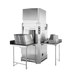 Thumbnail image #1 for Champion Corner Pass-Through Pot and Pan Washer, Built-In, Single Rack, 70° Rise, Booster Heater
