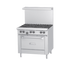 Thumbnail image #1 for Garland US Range U Series 36-Inch Gas Restaurant Range with 2 Open Burners, 24-Inch Griddle and Convection Oven