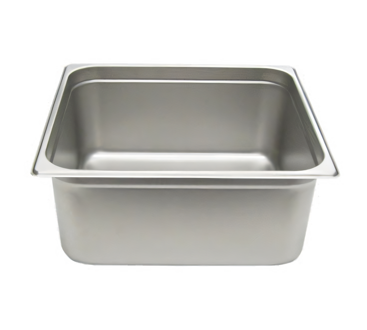 Product image #1 for NestWell Half-Size 6-Inch Deep Solid 24 Gauge Stainless Steel Steam Table Pan