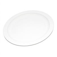 Carlisle 9-Inch Round Narrow Rim Polycarbonate Plate