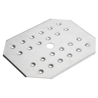 Winco Half-Size 18/8 Stainless Steel False Bottom for Steam Table Pans