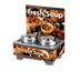 Thumbnail image #1 for Vollrath Cayenne Full-Size Rethermalizing Soup Merchandiser Base with Flush-Mount Menu Board, Country Kitchen Graphics, and 7 Qt Accessory Pack