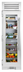 Thumbnail image #1 for 24-Inch One-Section Upright Refrigerator Column with Left-Hinged Stainless Glass Door