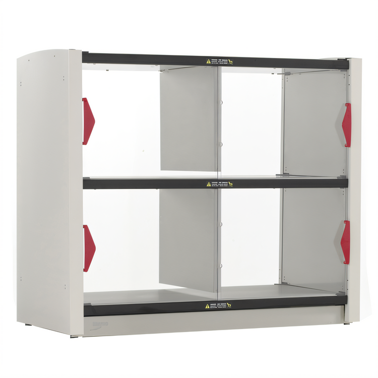 Product image #1 for Metro2Go 4-Compartment Pass-Thru Order Hot Station with Sliding Polycarbonate Doors
