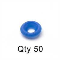 T&S Brass Blue Cold Water Index Button, Bulk Pack of 50