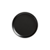 Thumbnail image #1 for Ani Collection 6-1/4-Inch Black Round Melamine Coupe Plate