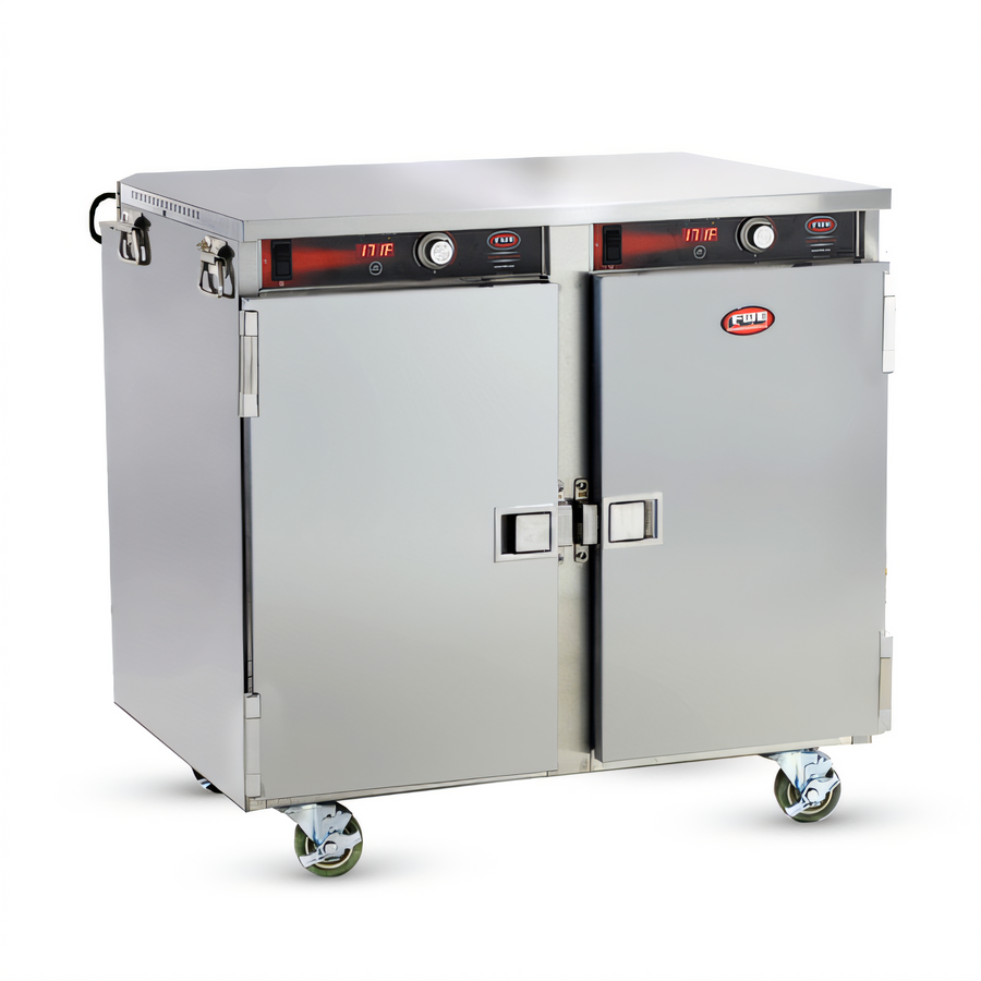 Product image #1 for FWE Handy Line Mobile Undercounter Insulated 2-Compartment Heated Holding Cabinet