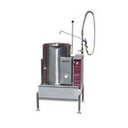 Thumbnail image #1 for Crown GC-12 Floor Model 12 Gallon Gas 2/3 Jacketed Tilting Kettle