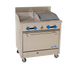 Thumbnail image #1 for Comstock-Castle 36-Inch Commercial Gas Range with 18-Inch Griddle, 18-Inch Char-Broiler, and Extra-Wide Oven