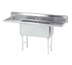 Thumbnail image #1 for Advance Tabco Special Value Series 2-Compartment Fabricated Sink with Left and Right Drainboards, 16 Gauge 304 Stainless Steel