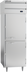 Thumbnail image #1 for Beverage-Air P Series 1-Section Standard-Depth Pass-Thru Freezer with 4 Solid Half Doors, 22.9 Cu. Ft., Top-Mounted Self-Contained Refrigeration