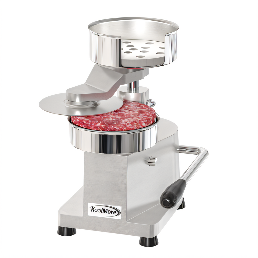 Product image #1 for KoolMore 5-Inch Countertop Manual Stainless Steel Hamburger Patty Molding Press