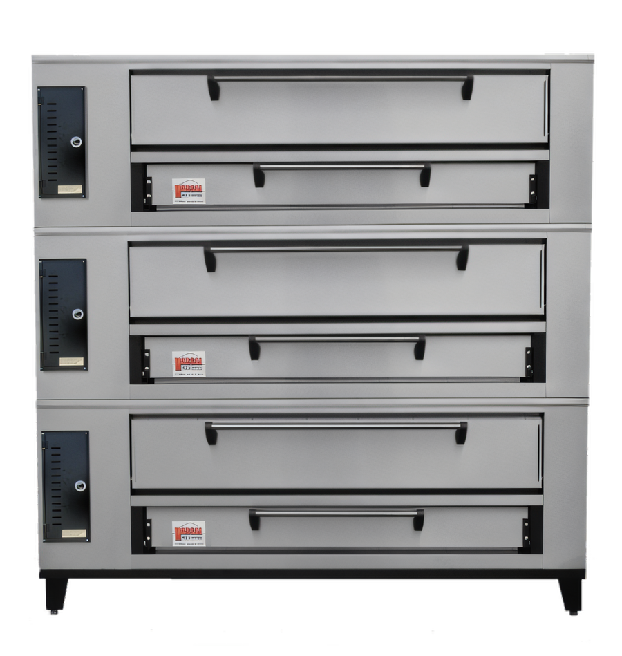 Product image #1 for Marsal SD-660 Triple Deck Gas Pizza Oven