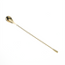 Thumbnail image #1 for Barfly Classic One-Piece Weighted Teardrop Bar Spoon, 11-13/16 Inch, Gold-Plated 18/8 Stainless Steel