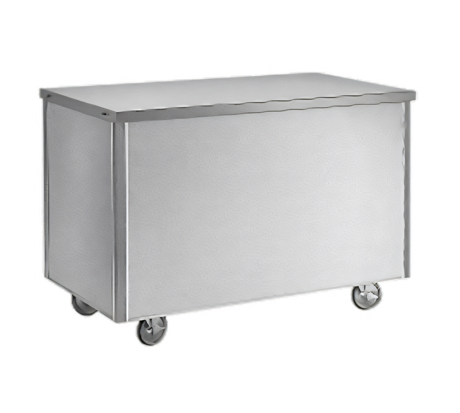 Product image #1 for Randell RAN ST-7 86-Inch Mobile Modular Utility Worktop Serving Station with Enclosed Laminate Base and 16-Gauge Stainless Steel Top