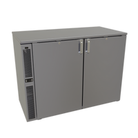 Glastender C1SB48 48-Inch Two-Section Side-Serviced Back Bar Cooler