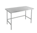 Thumbnail image #1 for Advance Tabco 96-Inch x 36-Inch 14-Gauge 304 Stainless Steel Work Table