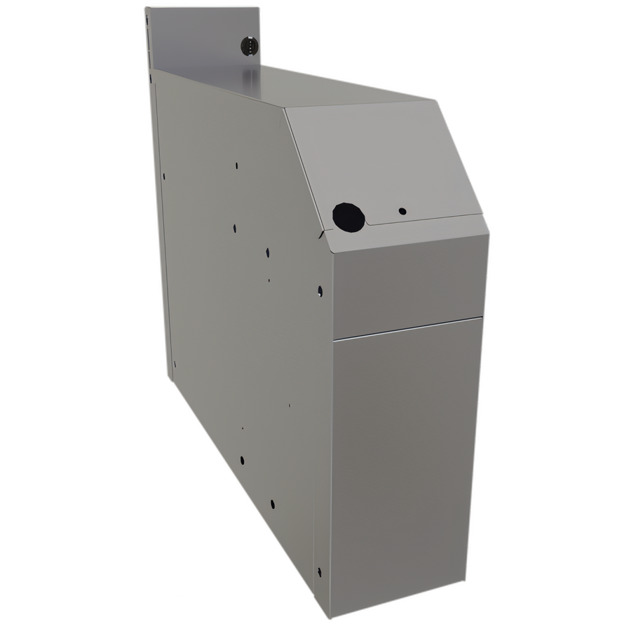 Product image #1 for Glastender SMHB-6 6-Inch Stainless Steel Underbar Soda Manifold Housing (Houses 8–14 Button Manifolds)