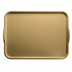 Thumbnail image #1 for Cambro Camtray® Rectangular Fiberglass Cafeteria Tray with Handles, 15 x 20 Inches, Earthen Gold