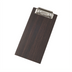 Thumbnail image #1 for Espresso Wood Clipboard Tabletop Menu Card Holder, 4 x 8 Inches