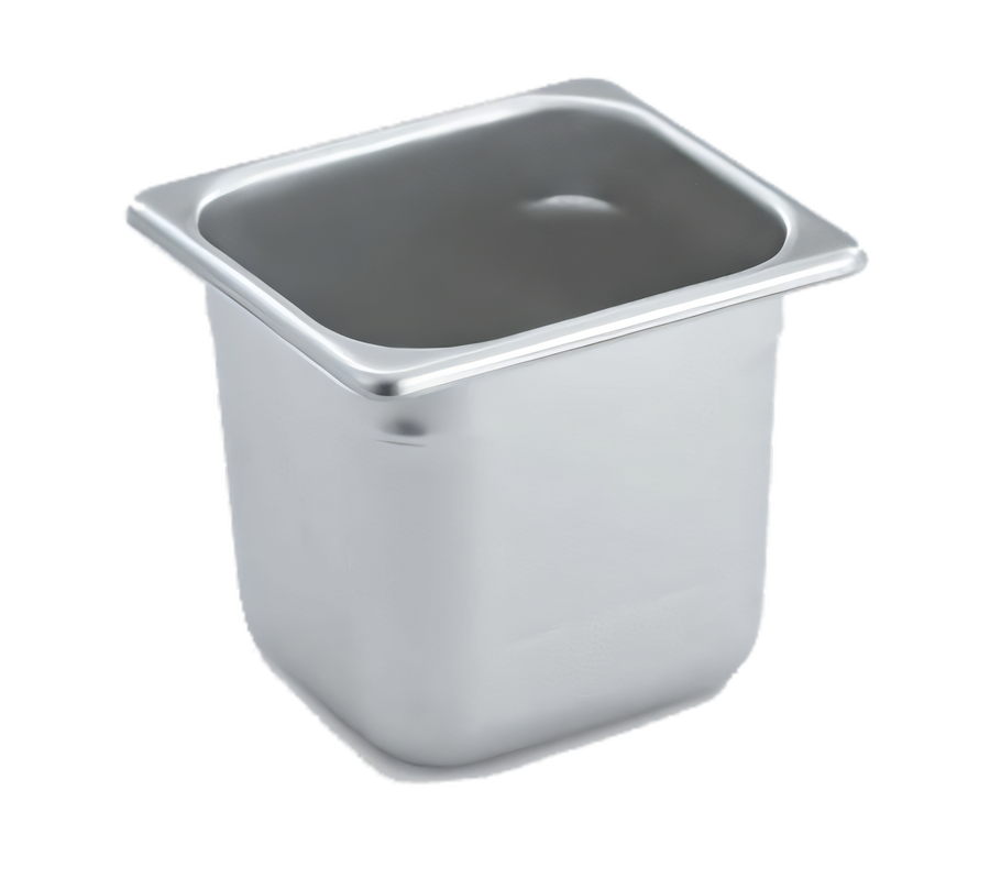 Product image #1 for Vollrath 1/6 Size Solid Steam Table Pan, 2-5/8 Quart, 20 Gauge Stainless Steel