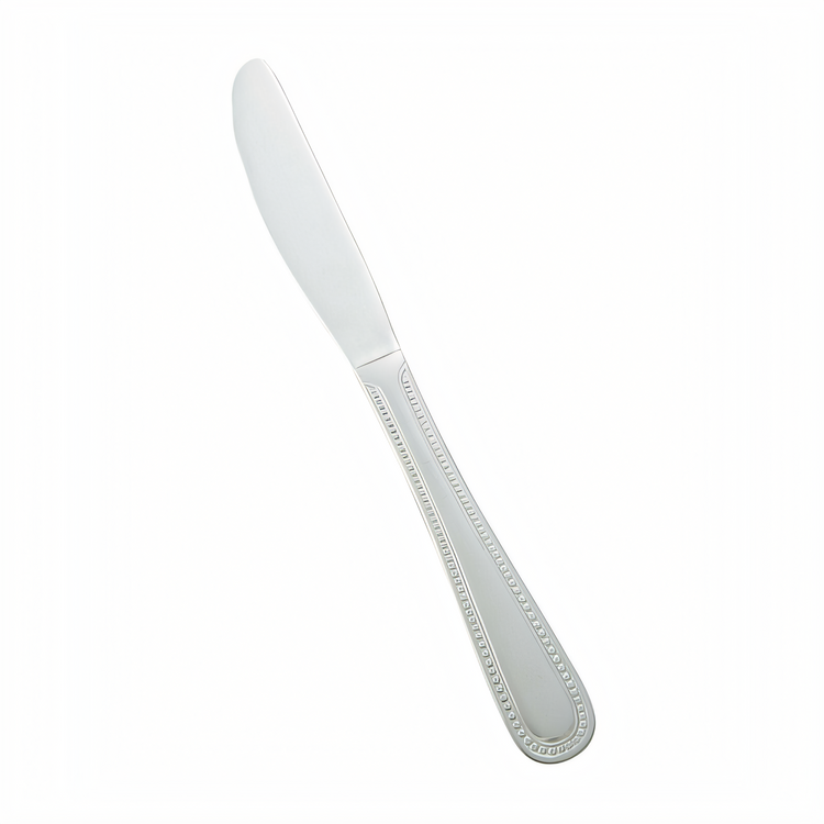 Product image #1 for Winco Deluxe Pearl 8-3/8 Inch Salad Knife, 18/8 Stainless Steel, Extra Heavy Weight, Mirror Finish