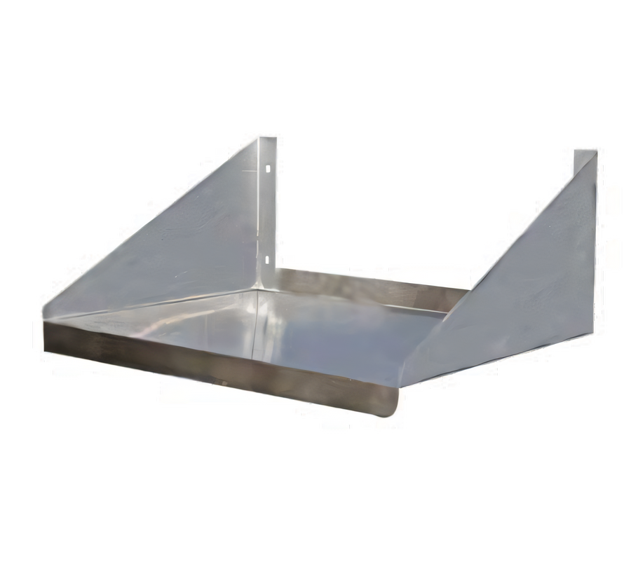 Product image #1 for Serv-Ware 24 x 24-Inch Wall-Mount Microwave Shelf, 304 Stainless Steel