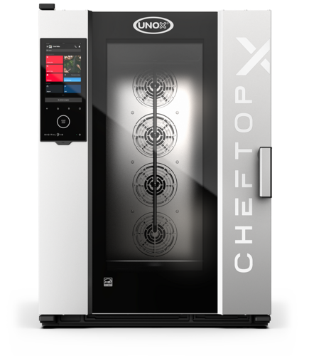 Product image #1 for CHEFTOP-X Full-Size Gas Combi Oven, 10 Pan Capacity, Left-Hinged Door