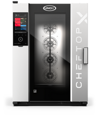 CHEFTOP-X Full-Size Gas Combi Oven, 10 Pan Capacity, Left-Hinged Door
