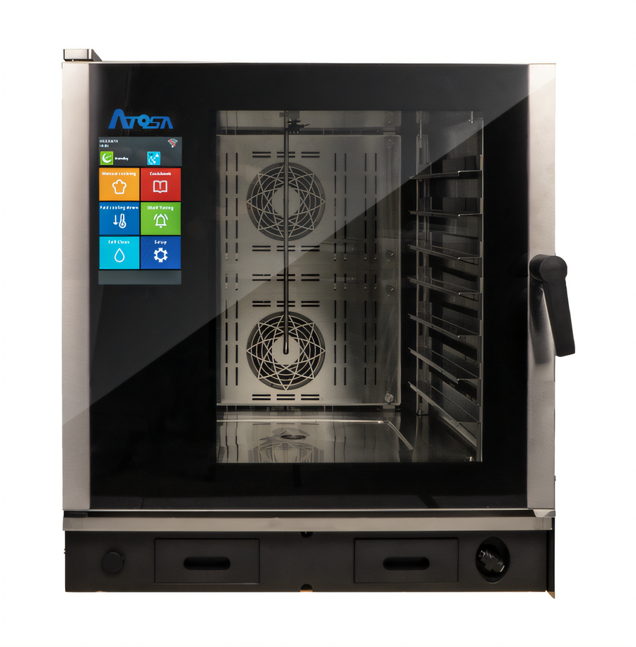 Product image #1 for CookRite Boiler-Free Electric Combi Oven with 10-Inch Smart Touch Screen, 7-Pan Capacity