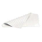 Thumbnail image #1 for Rubbermaid Commercial Products Safti-Grip 1982724 Medium Suction-Backed White Bath Mat, 22.5 x 14 Inches Case of 12