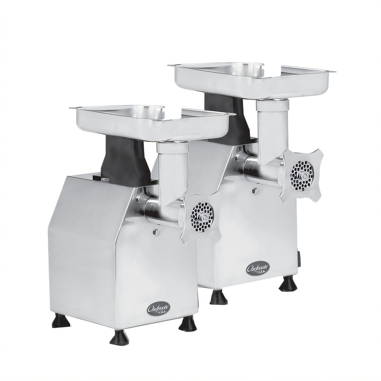 Product image #1 for Chefmate #12 Stainless Steel Bench Meat Chopper, 250 lb. per Hour, 1 HP, 115V