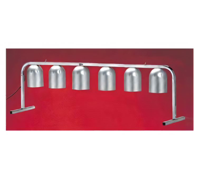 Product image #1 for Nemco Portable Countertop 6-Bulb Infrared Heat Lamp, 120V, 1-Phase, 1.5 kW