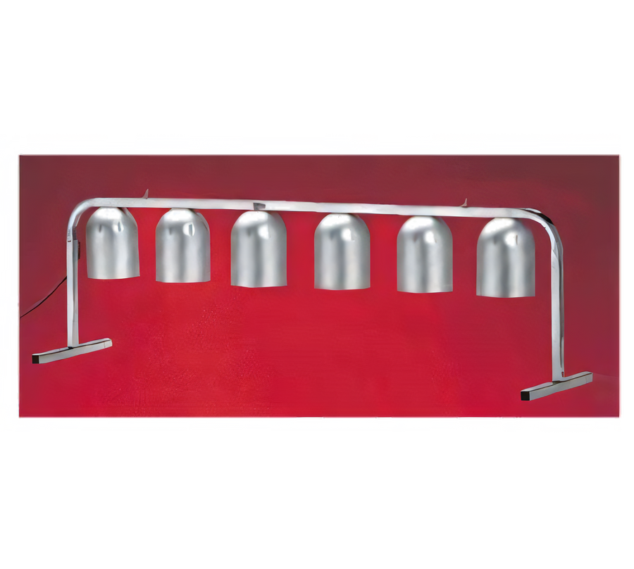 Product image #1 for Nemco Portable Countertop 6-Bulb Infrared Heat Lamp, 120V, 1-Phase, 1.5 kW