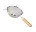 Thumbnail image #1 for Admiral Craft 8-Inch Double Mesh Tinned Steel Mesh Strainer with Pan Hooks