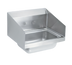 Thumbnail image #1 for Vollrath 1410CS Wall-Mounted Hand Sink with Splash Guard Sides and Strainer, 17 x 15 Inches