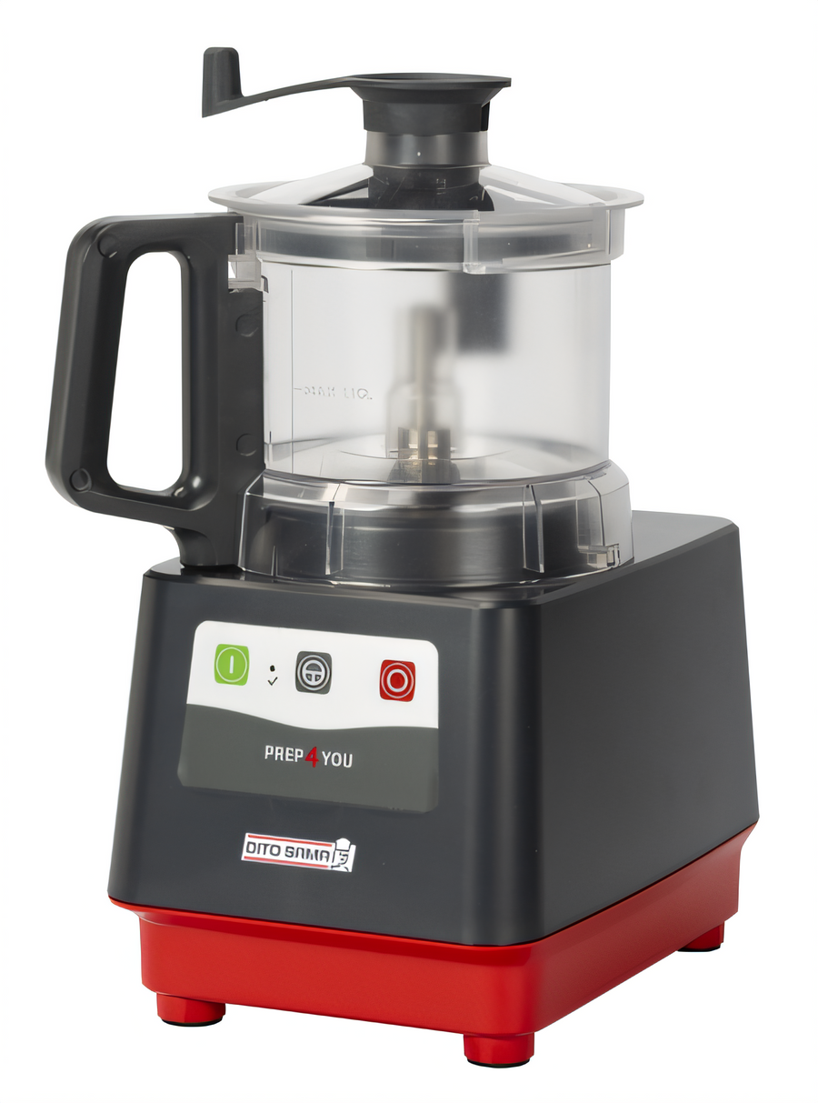 Product image #1 for Dito Sama Countertop Cutter Mixer with 2.6-Liter Transparent Copolyester Removable Bowl, 1 HP, Single-Speed