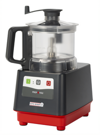 Dito Sama Countertop Cutter Mixer with 2.6-Liter Transparent Copolyester Removable Bowl, 1 HP, Single-Speed