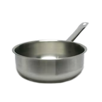Thumbnail image #1 for Vollrath Centurion® 3152 Curved Stainless Steel Sauté Pan, 3.25-Quart, 10.2-Inch, Induction Ready, Welded Handle